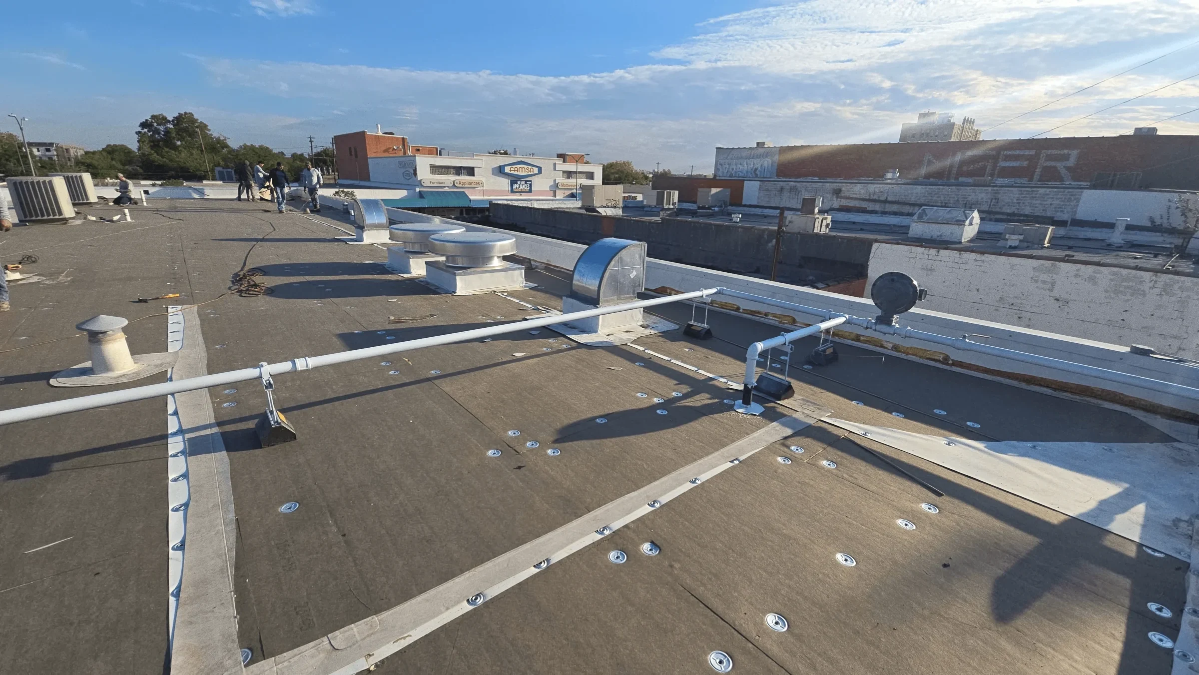 Commercial Roof Replacement in Lancaster
